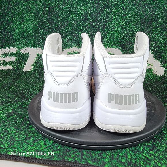 Puma Mens Sz 10.5 Rb Playoff Lace Up Mens Sneakers Shoes Casual White main image 5